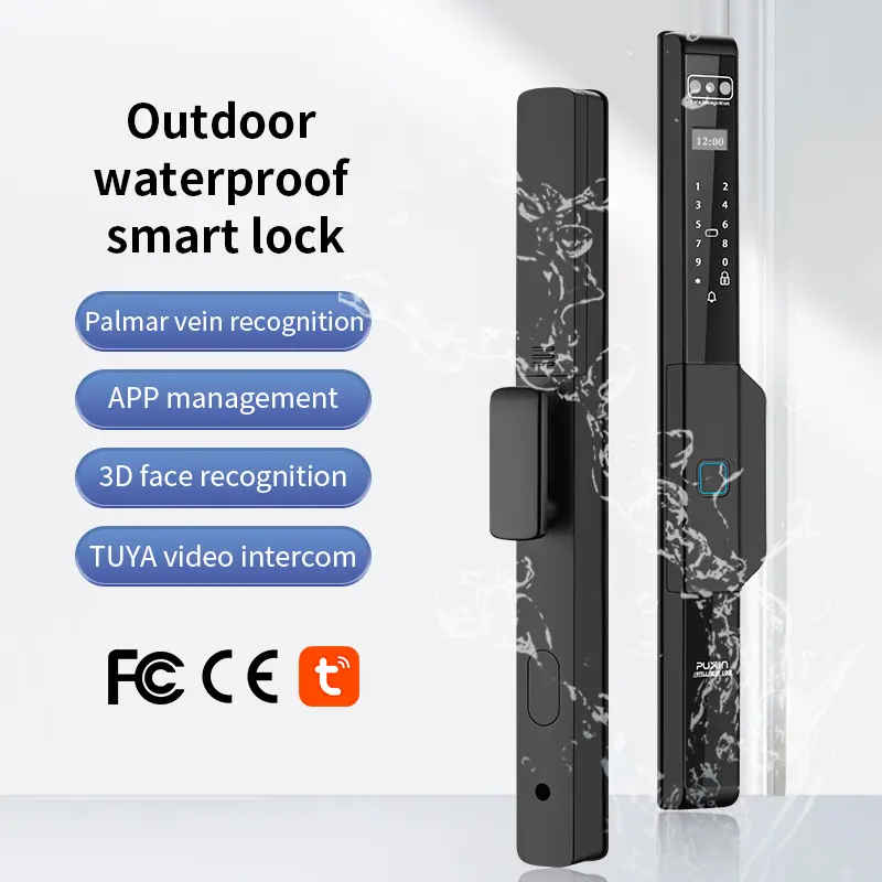 ล็อคประตูอลูมิเนียม Keyless