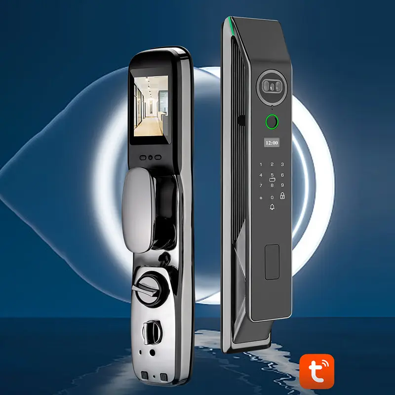 ล็อคสวนกลางแจ้งกันน้ำลายนิ้วมือ