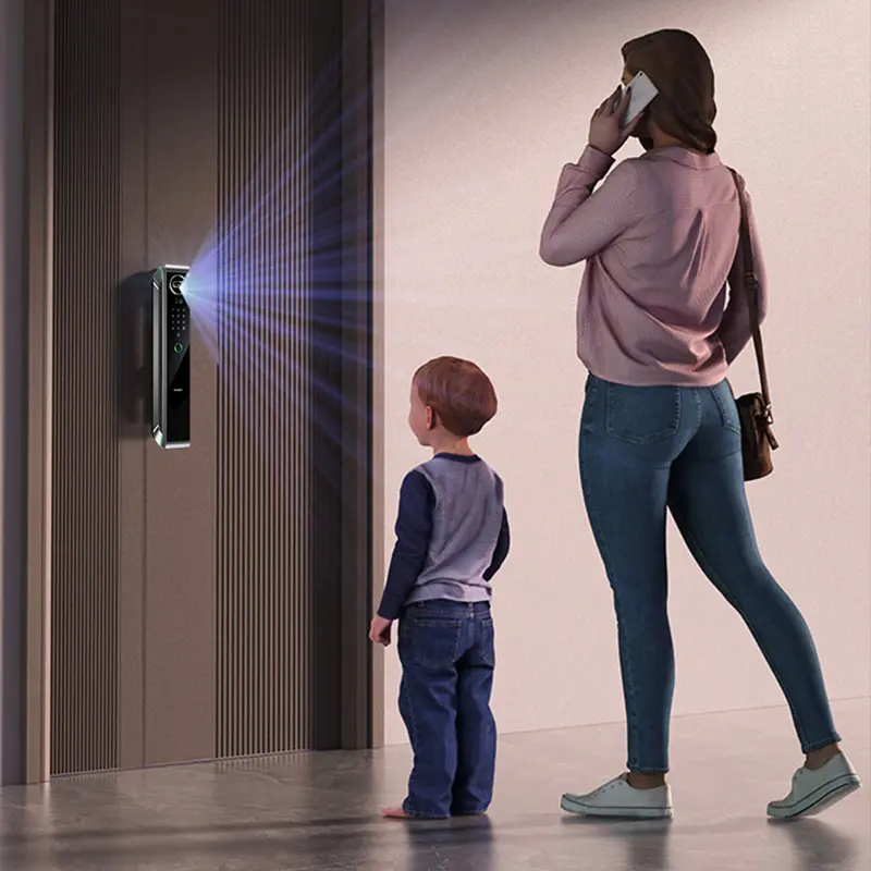 ล็อคประตูแบบไม่ใช้กุญแจ